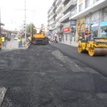 Ασφαλτοστρώσεις δρόμων σε περιοχές της Χαλκίδας