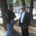 Στους πρόσφυγες της Ριτσώνας ο Δήμαρχος Χαλκιδέων