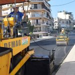 Aσφαλτοστρώσεις δρόμων στην Χαλκίδα