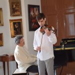 Εξαιρετικό ρεσιτάλ βιολιού από τον Στ. Παναγόπουλο και τον Γ. Δεμερτζή