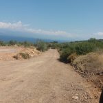 Διαμόρφωση δρόμου από τα Λουκίσια μέχρι το εκκλησάκι του Αγίου Γεωργίου