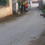 Καθαρισμός δρόμων στη Δημοτική Ενότητα Ληλαντίων