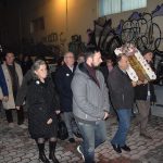 Ο Δήμαρχος Χαλκιδέων στο παρεκκλήσι του Αγίου Ελευθερίου