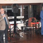 O Δήμαρχος Χαλκιδέων με συνεργάτες του στην εκδήλωση του Συλλόγου Πολιτών Νέας Αρτάκης
