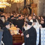 Παλλαϊκή υποδοχή του σκηνώματος του μακαριστού Μητροπολίτη Παύλου