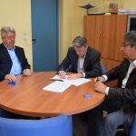 Υπογραφή σύμβασης για το έργο Αναβάθμισης Κέντρου Λυμάτων Χαλκίδας