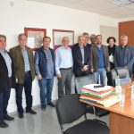 Επίσκεψη Δημήτρη Αναγνωστάκη στον Δήμαρχο Χαλκιδέων