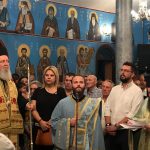 Η Δήμαρχος Χαλκιδέων στον Ι. Ν. Αγίας Σοφίας