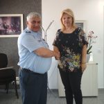 Εκπρόσωποι της Περιφερειακής Αστυνομικής Διεύθυνσης Στερεάς στη Δήμαρχο Χαλκιδέων