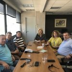 Συνάντηση της Δημάρχου Χαλκιδέων με τη διοίκηση του Επιμελητηρίου Εύβοιας