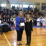 Η Δήμαρχος Χαλκιδέων στην έναρξη του Πανελλήνιου Κυπέλλου ΚΑΡΑΤΕ