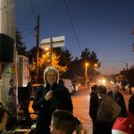 Στο άναμμα του Χριστουγεννιάτικου δέντρου στο Βαθύ η Δήμαρχος Χαλκιδέων
