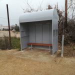 Απομάκρυνση στάσης και τοποθέτηση καινούριας στο Βασιλικό
