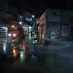 Επιχείρηση καθαριότητας στο εμπορικό κέντρο της Χαλκίδας