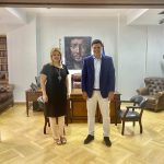 Συνάντηση της Δημάρχου Χαλκιδέων με τον Υπουργό Υγείας Βασίλη Κικίλια