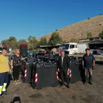 Τοποθέτηση 40 καινούριων κάδων απορριμμάτων στις πληγείσες περιοχές της Δ.Ε. Ληλαντίων