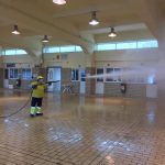 Εργασίες απολύμανσης στην Ιχθυόσκαλα Χαλκίδας