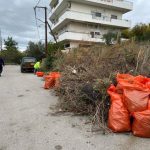 Επιχειρήσεις καθαριότητας στις περιοχές Μπαταριά και Μακεδονικών