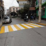 Εργασίες διαγραμμίσεων σε διαβάσεις πεζών σε δρόμους του Δήμου Χαλκιδέων