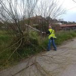 Εργασίες καθαριότητας στις περιοχές Κανήθου και Χαραυγής