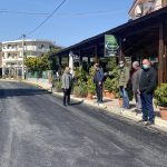 Στα έργα που εκτελούνται στην παραλία στο Λευκαντί η Δήμαρχος Χαλκιδέων
