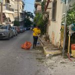 Επεμβάσεις καθαριότητας στις περιοχές Δεξαμενή και Άγιος Ιωάννης