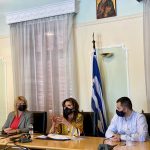 Επίσκεψη της Προέδρου της Επιτροπής «Ελλάδα 2021» στον Δήμο Χαλκιδέων