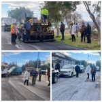 Αυτοψία της Δημάρχου Χαλκιδέων στα υπό εξέλιξη έργα σε Νέα Λάμψακο και Αφράτι
