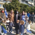Κατάθεση στεφάνων από τους Παιδικούς Σταθμούς του Δήμου Χαλκιδέων
