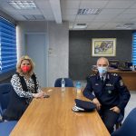 Συνάντηση της Δημάρχου Χαλκιδέων με τον νέο Αστυνομικό Διευθυντή Ν. Ευβοίας