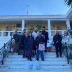 Επίσκεψη στο Γηροκομείο πραγματοποίησε η Δήμαρχος Χαλκιδέων και οι ωφελούμενοι του προγράμματος «Στέγαση και εργασία για τους αστέγους»