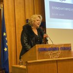 Στην εκδήλωση κοπής πίτας του Επιμελητηρίου Εύβοιας η Δήμαρχος Χαλκιδέων ανακοίνωσε τη δημιουργία ηλεκτρονικής πλατφόρμας υποστήριξης της επιχειρηματικότητας του Δήμου Χαλκιδέων