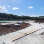 Συνεχίζεται η κατασκευή της νέας πλατείας Αγίων Αναργύρων, από τον Δήμο Χαλκιδέων 🚜