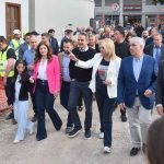 Στη Χαλκίδα και στο έργο της Δημοτικής Αγοράς ο Πρωθυπουργός, μαζί με τη Δήμαρχο Χαλκιδέων