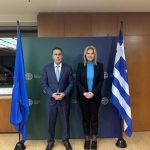 Συνάντηση της Δημάρχου Χαλκιδέων με τον Υπουργό Περιβάλλοντος κι Ενέργειας