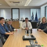Συνάντηση της Δημάρχου Χαλκιδέων με τον Υπουργό Μετανάστευσης και Ασύλου